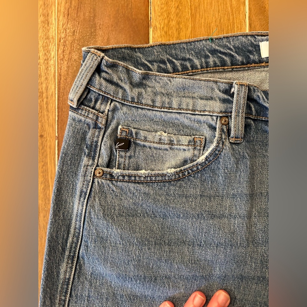 KanCan Women Relaxed Fit Light Wash Jeans Size 15/31 KC9271M Blue Distressed - Picture 4 of 6